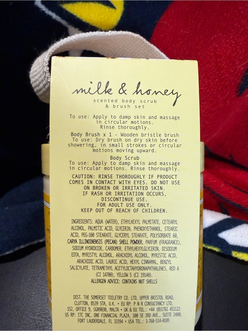 Don’t Worry Be happy Body Scrub Milk & Honey. 15.87 oz - Picture 4 of 4